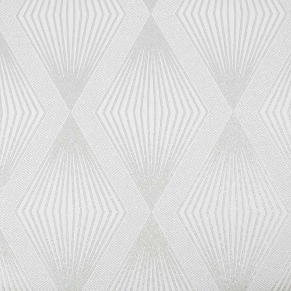 Graham & Brown Julien Macdonald Chandelier Silver Wallpaper Image 1