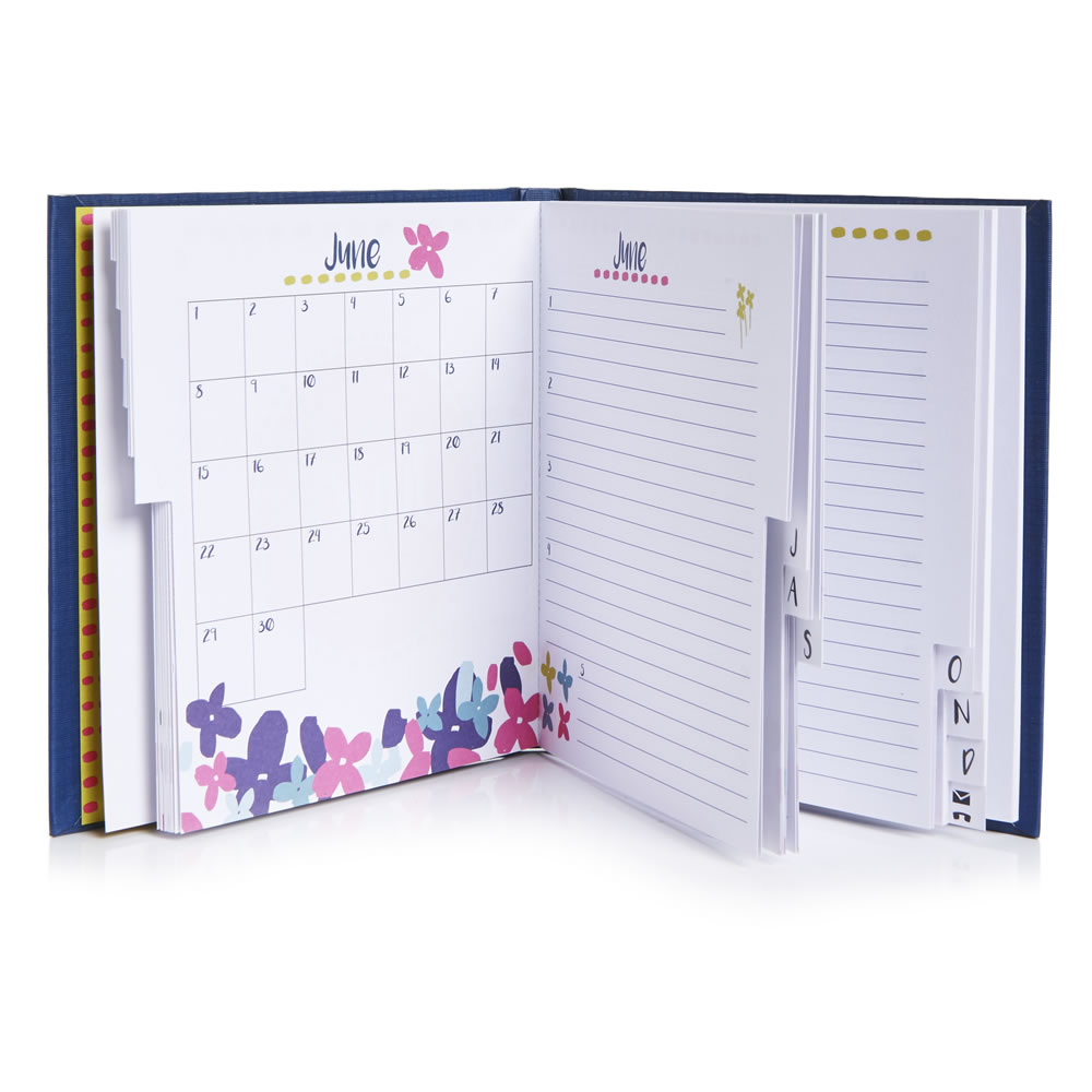 Wilko Birthday and Important Dates Book Wilko