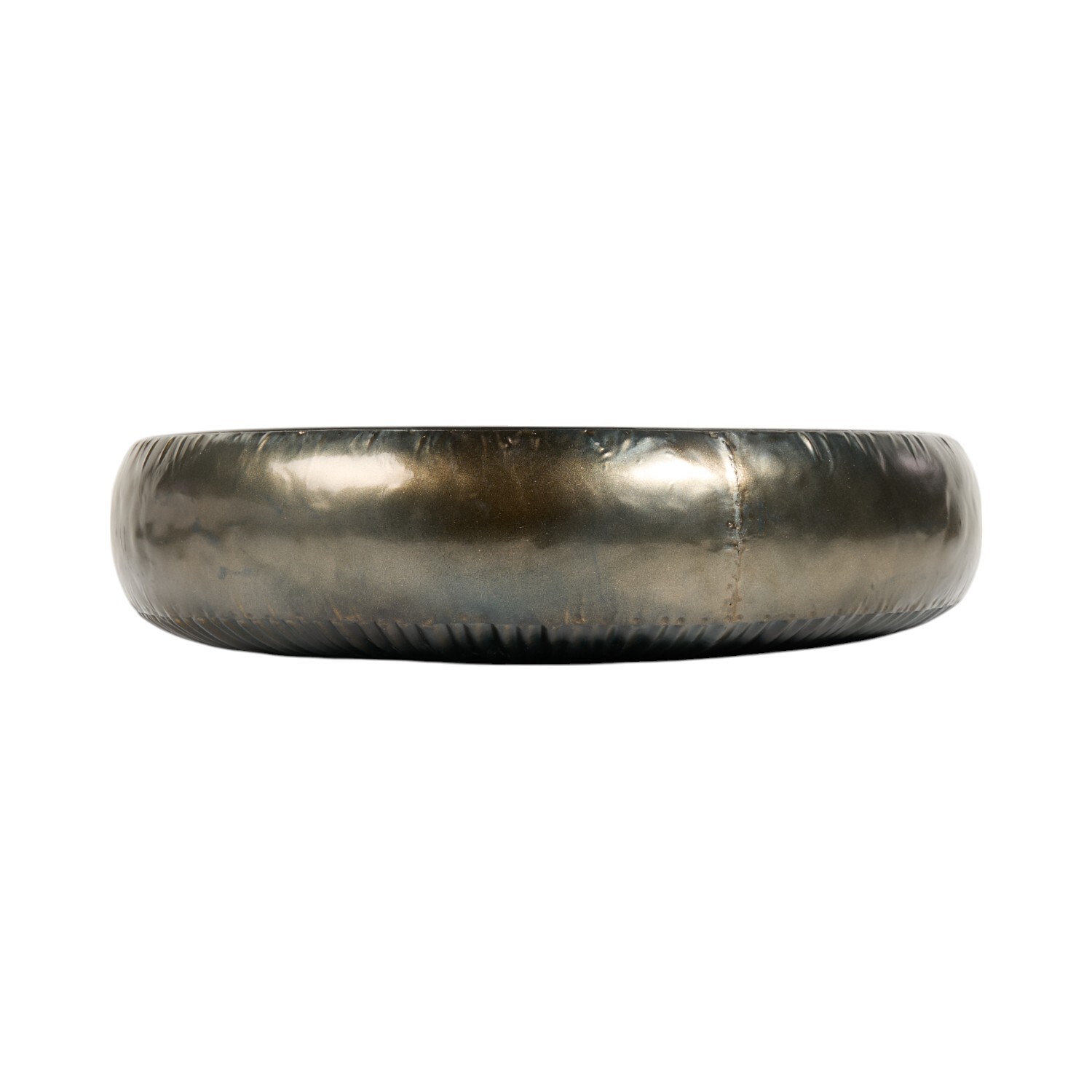 Celeste Large Display Bowl Dark Brass Image 3
