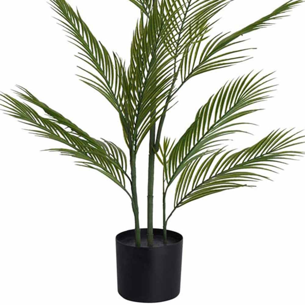 Wilko Faux Palm Plant 90cm Image 4