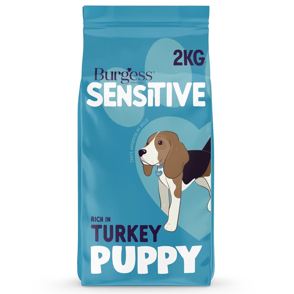 Burgess Sensitive Puppy Food 2kg Image 1