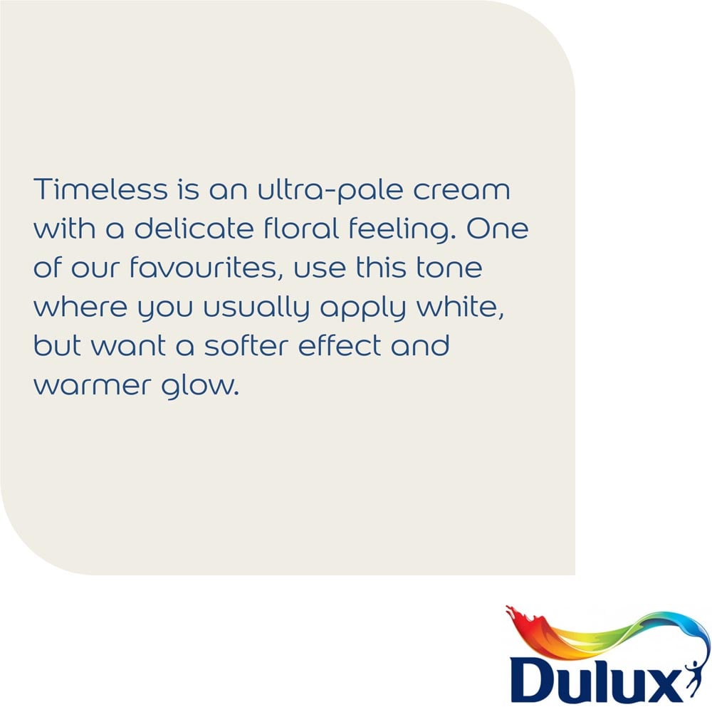 Dulux Timeless Matt Emulsion Paint Tester Pot 30ml Image 2