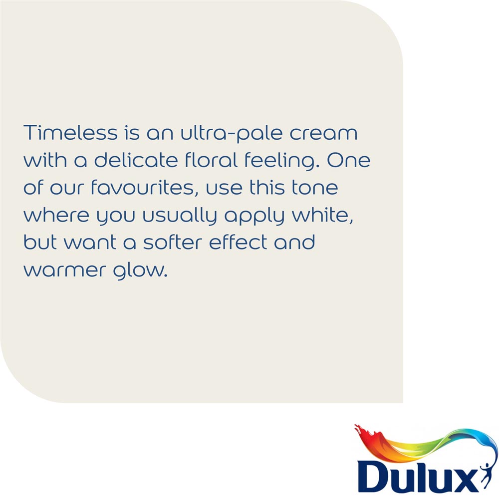 Dulux Walls & Ceilings Timeless Matt Emulsion Paint 2.5L Image 5