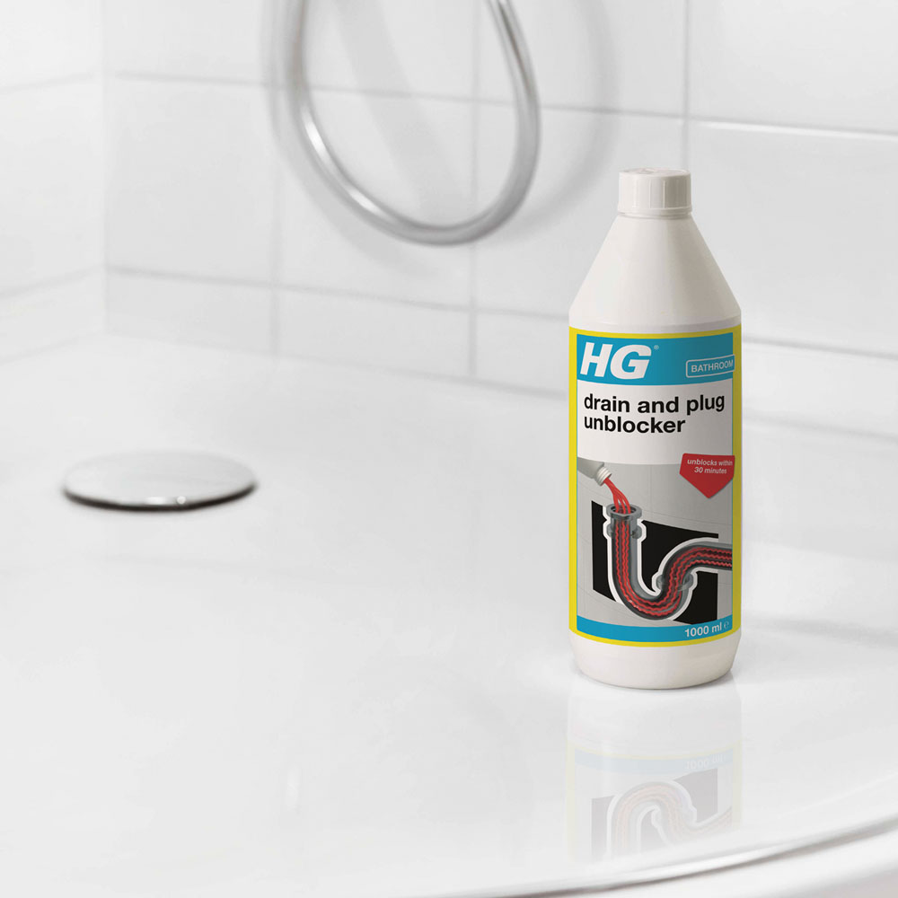 HG Drain and Plug Unblocker 1000ml Wilko