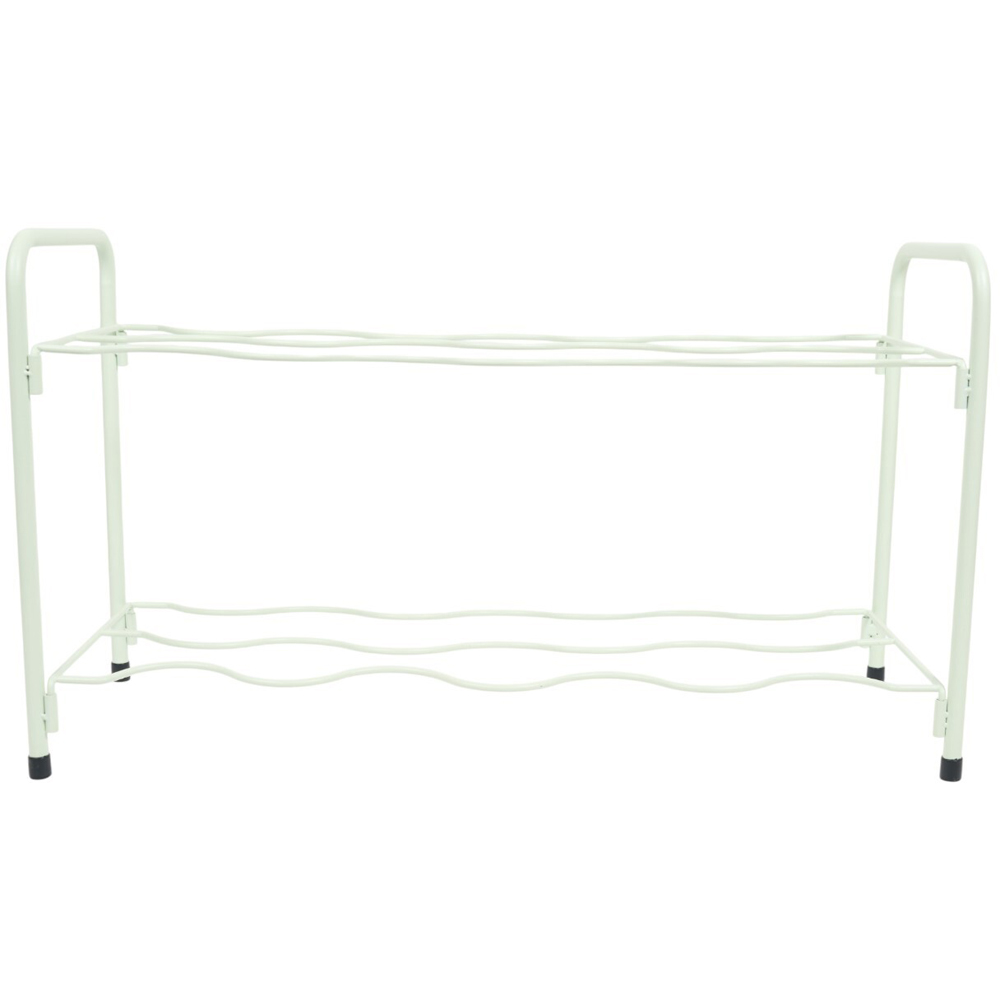 Wavy 2 Tier Shoe Rack Image 6