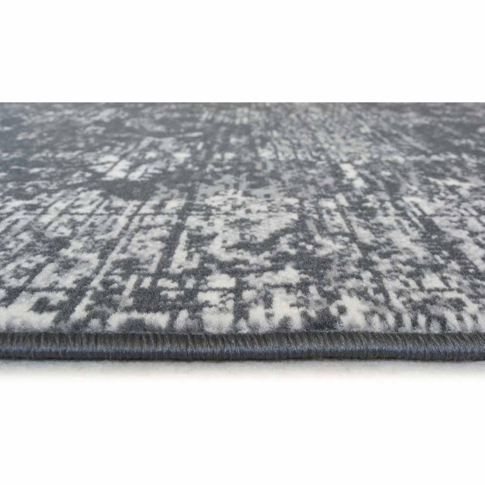Traditional Style Rug Charcoal 120 x 170cm Image 3