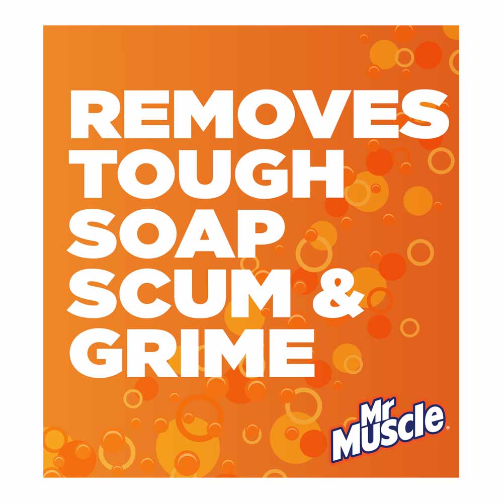 Mr Muscle Platinum Mandarin Orange Bathroom Spray 750ml Image 8
