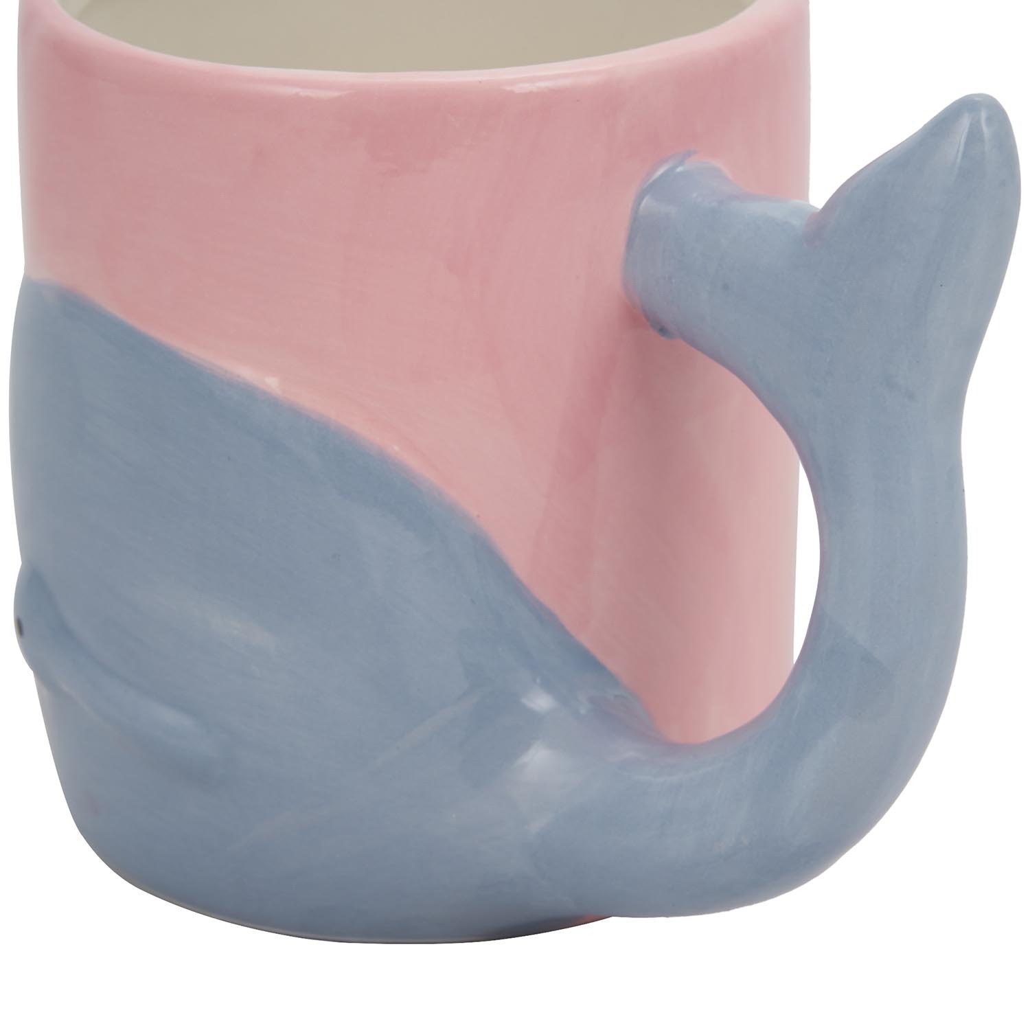 3D Whale Mug - Pink Image 3