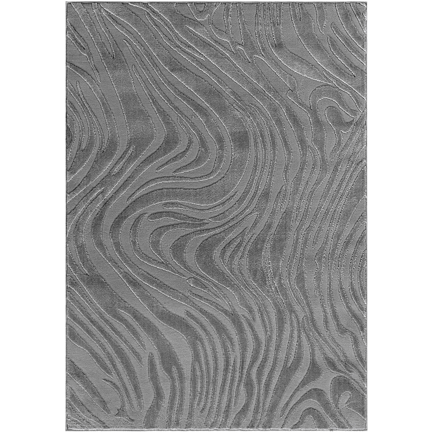 Boutique Wave Rug - Dark Grey / 120cm Image 1