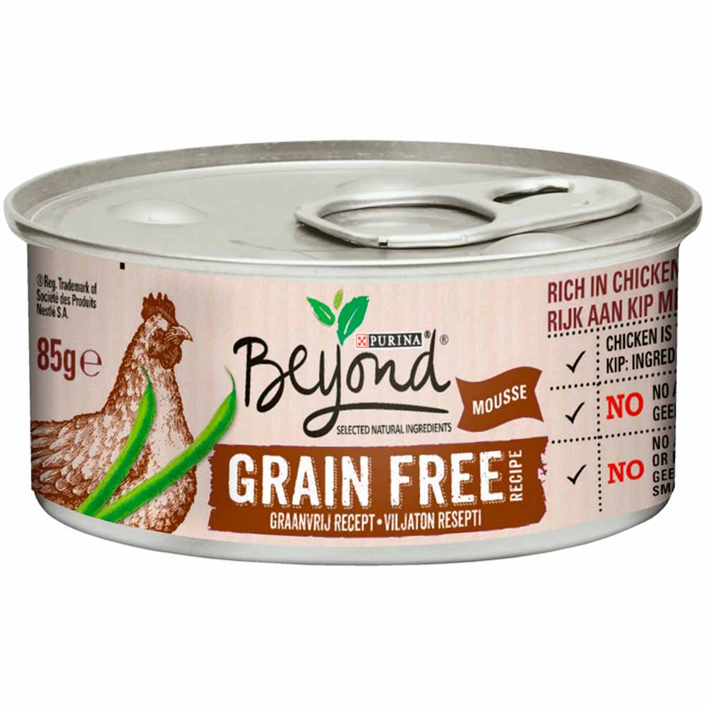 Beyond Grain Free Cat Food Chicken in Mousse 85g Image 2
