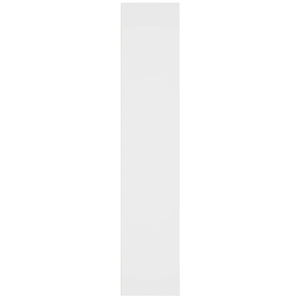 vidaXL 4 Shelf White Bookcase Image 6