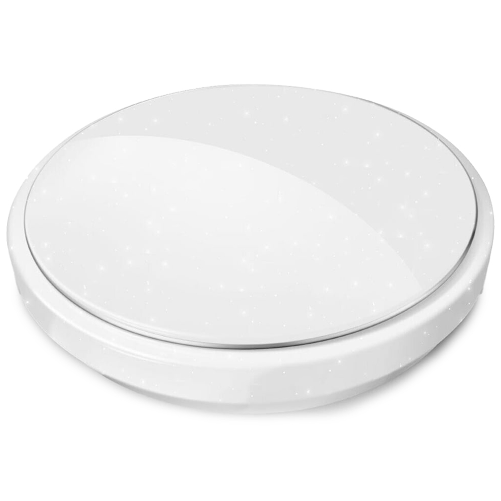 ExtraStar Cool White LED Integrated Flush Ceiling Light Image 1