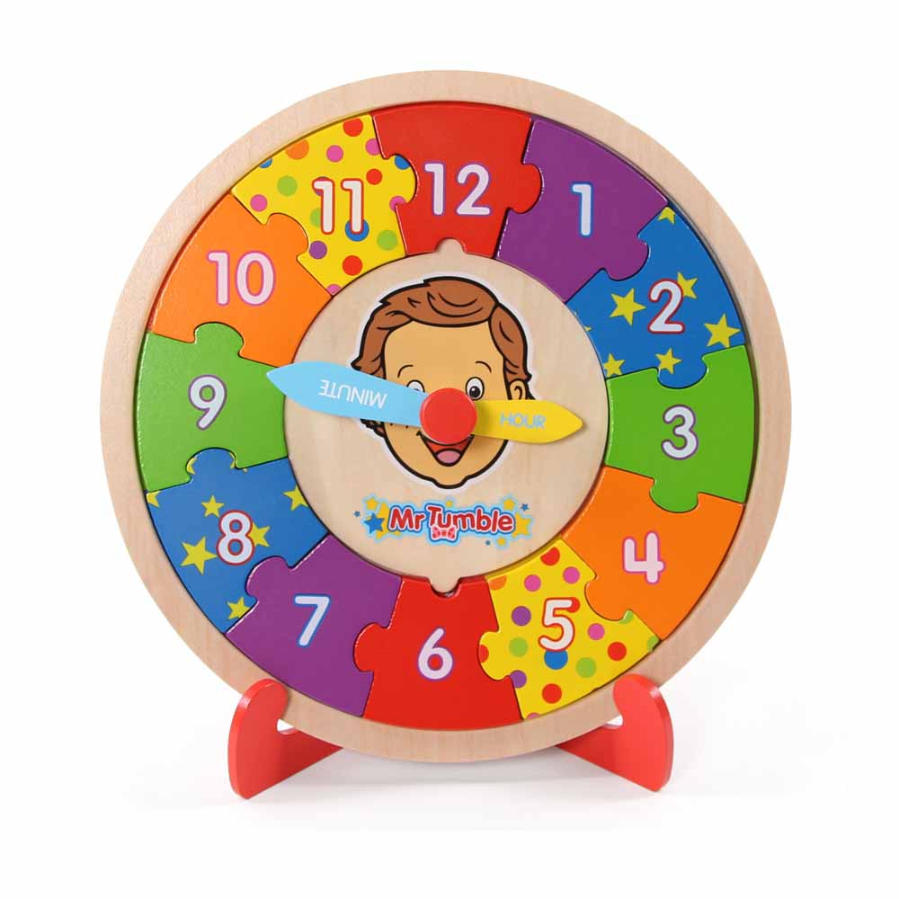 Mr Tumble Puzzle Clock Image 1
