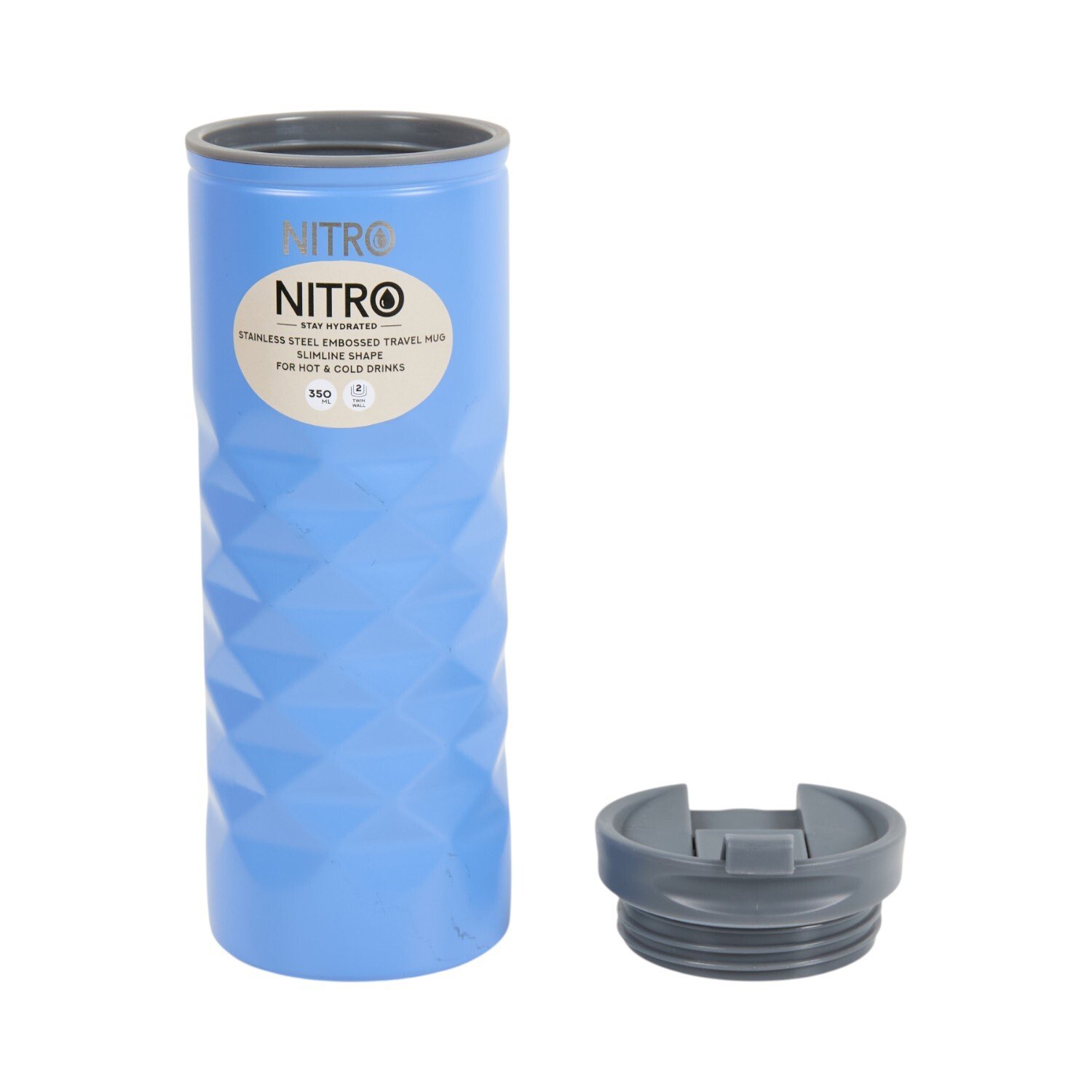 Nitro Stainless Steel Embossed Mug Image 7