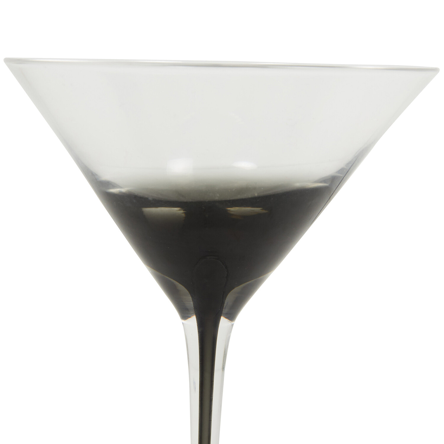 Ombre Martini Glass 240ml - Black Image 4