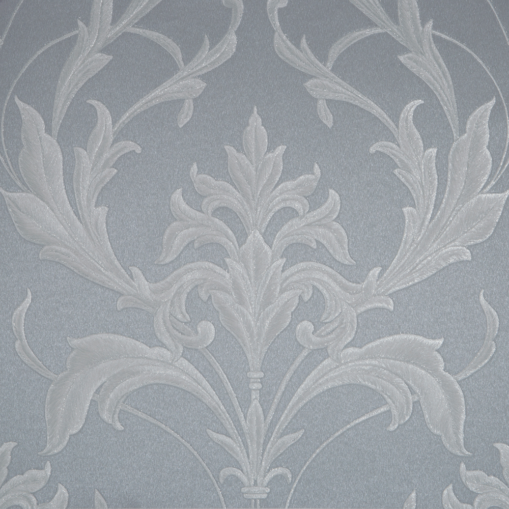 Boutique Oxford Silver and Grey Wallpaper Image 1