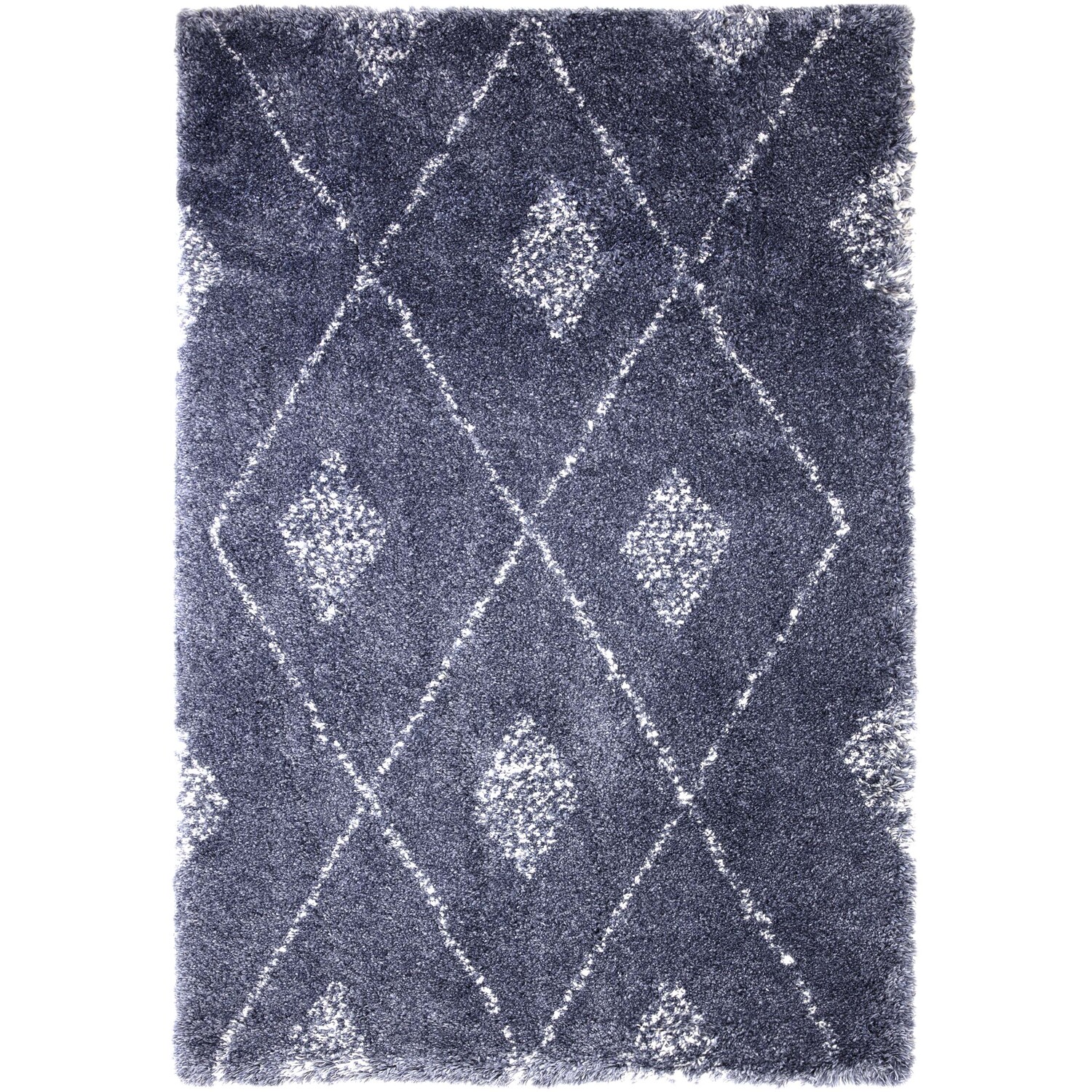 Alto Navy Diamond Rhombus Large Rug 66cm Image 1