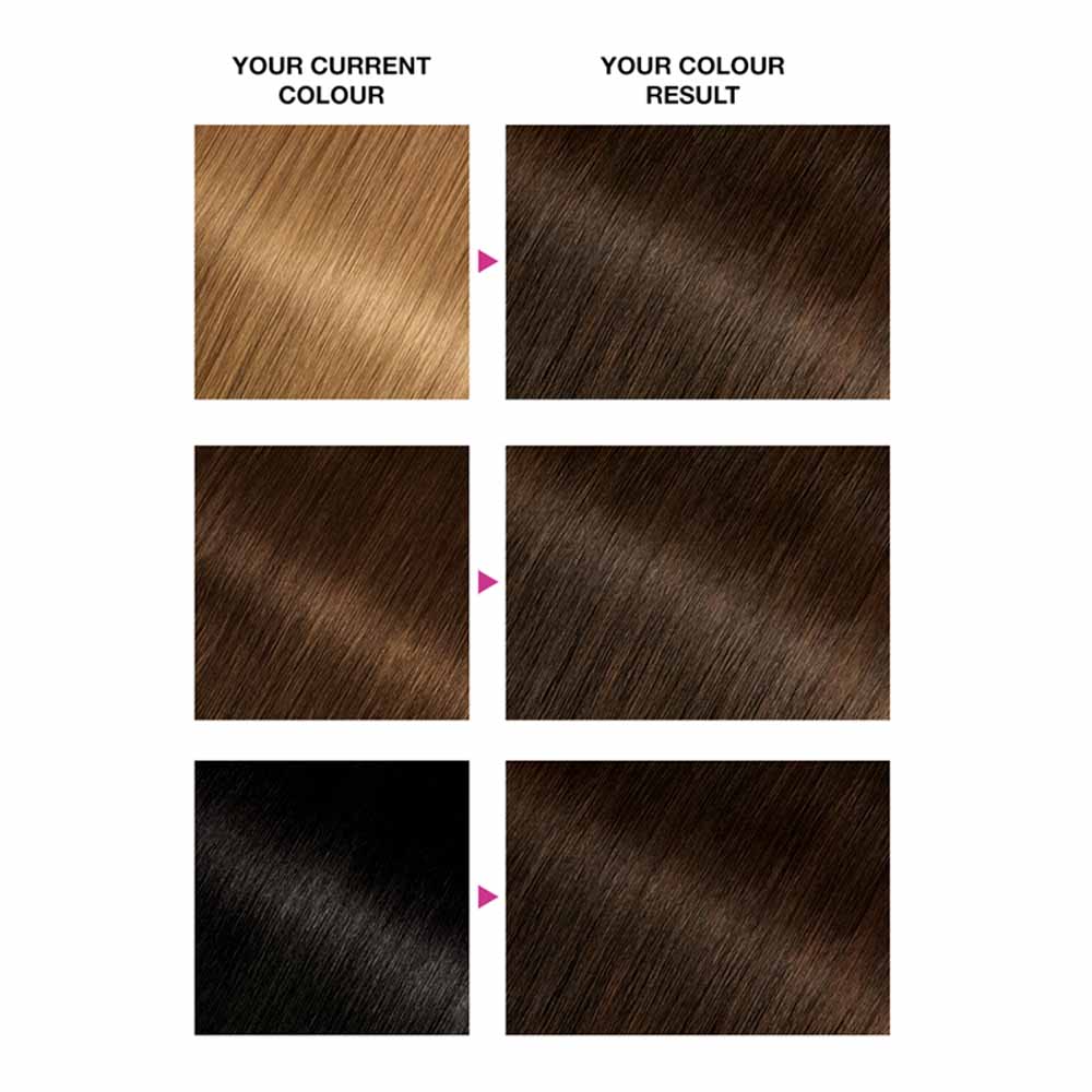Garnier Olia 4.0 Dark Brown Permanent Hair Dye Image 2