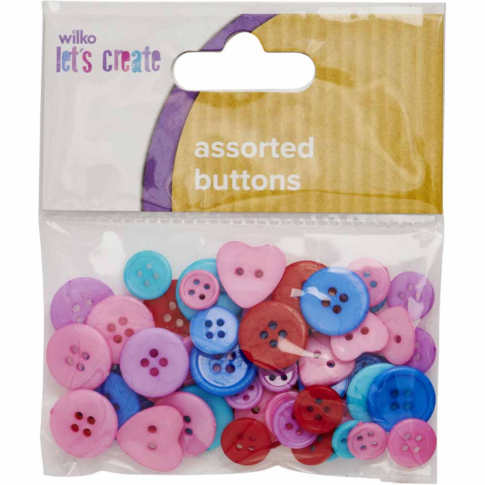 Wilko Assorted Buttons Image 5
