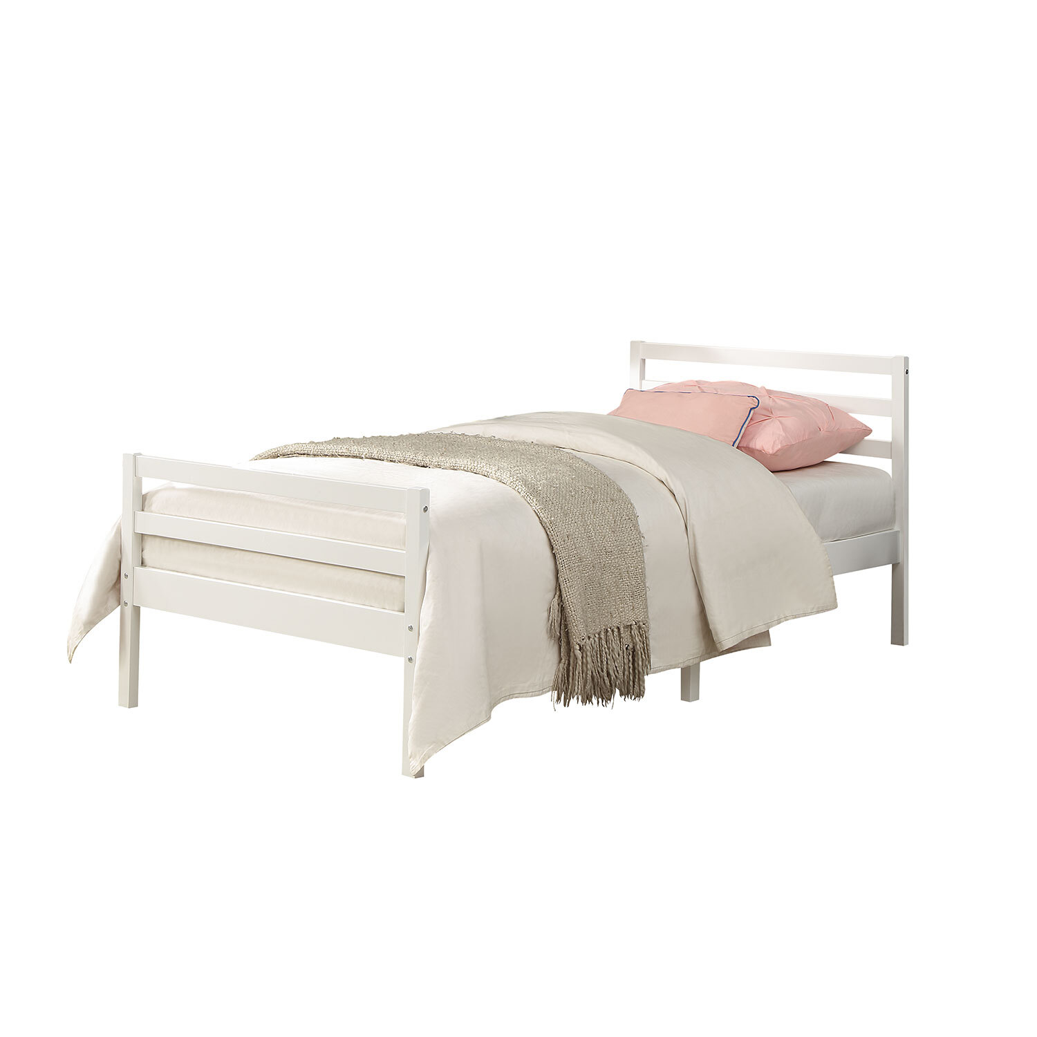 Atlas Single Bed - White Image 6