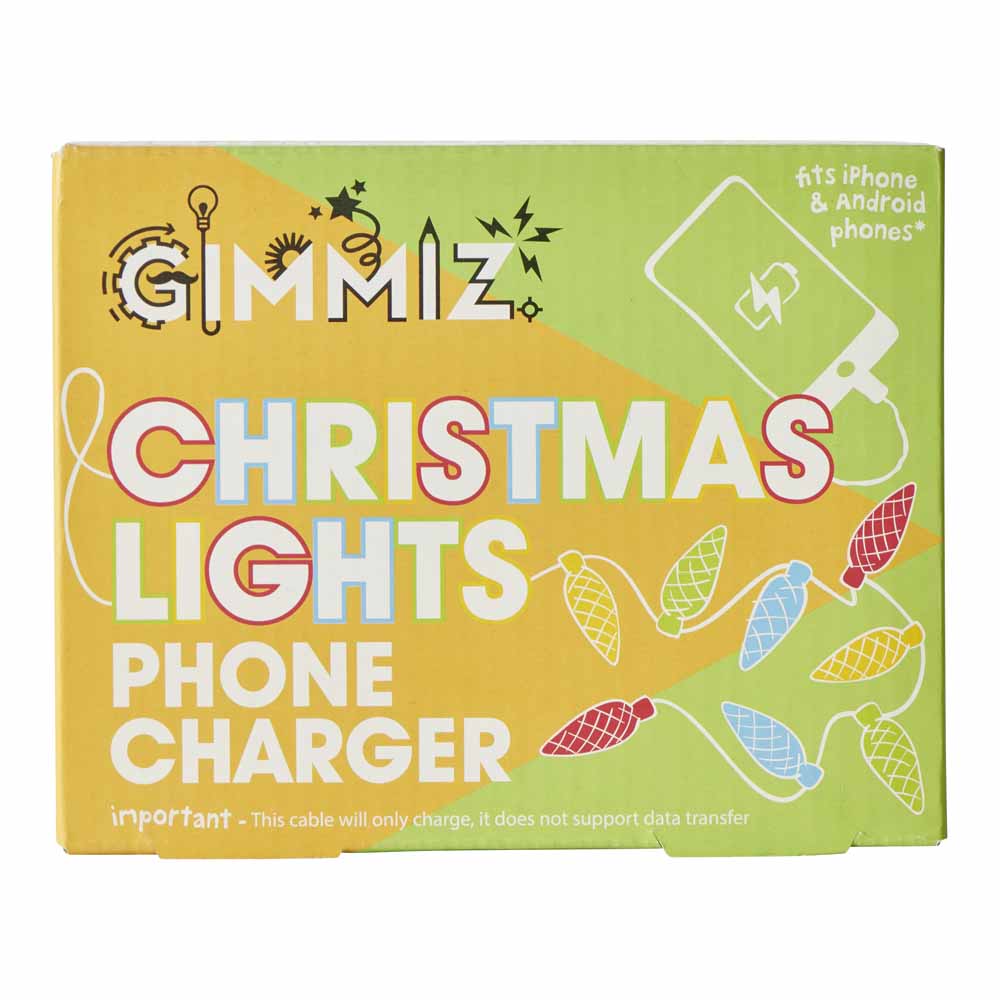 Gimmiz Phone Charger Xmas Lights Image 1