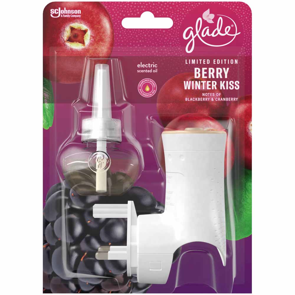 Glade Electric Holder Berry Winter Kiss Air Freshe Image 2