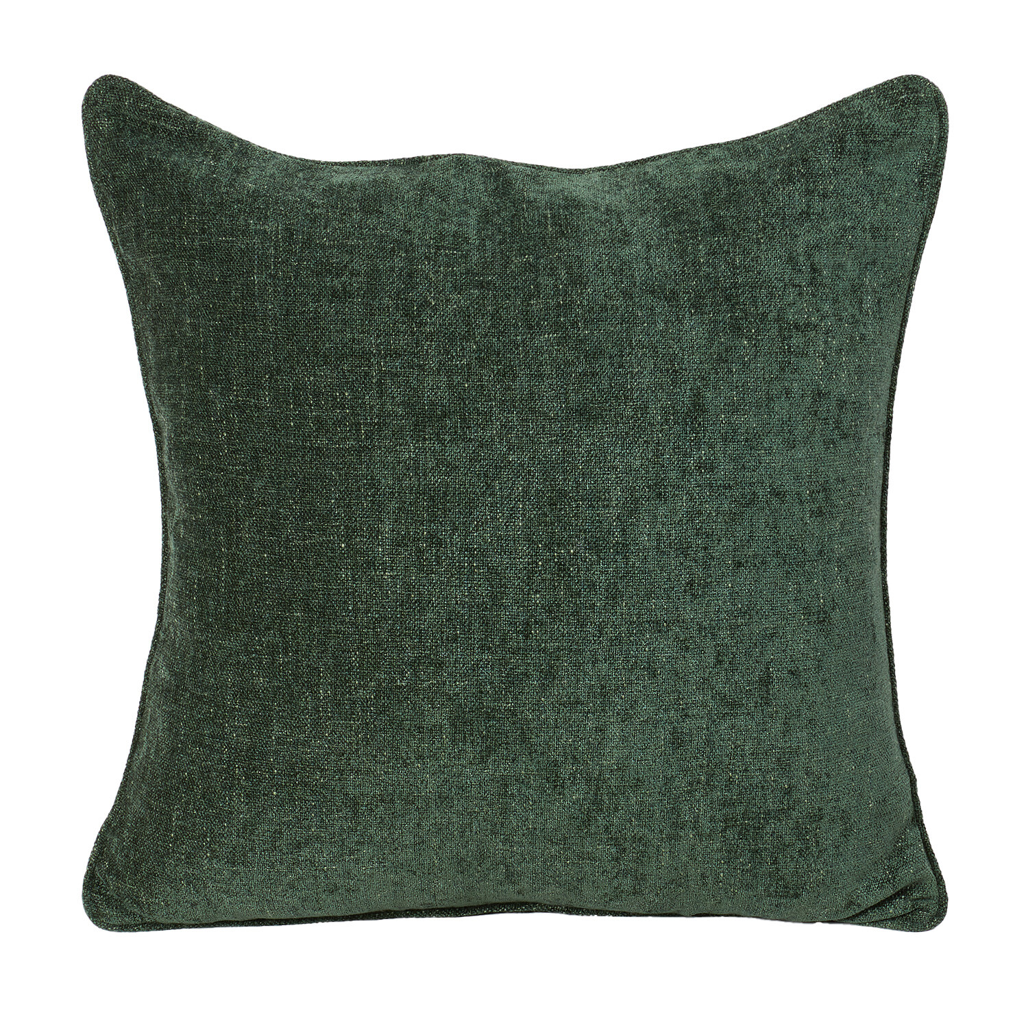 Windsor Chenille Cushion  - Green Image 1