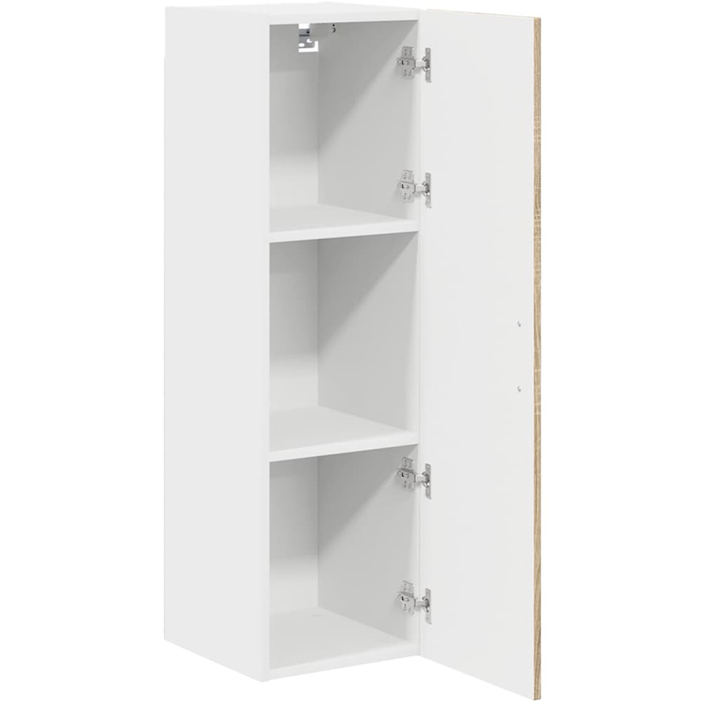 vidaXL Single Door Sonoma Oak Kitchen Wall Cabinet Image 5