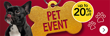 Pet Event Up to 20% off