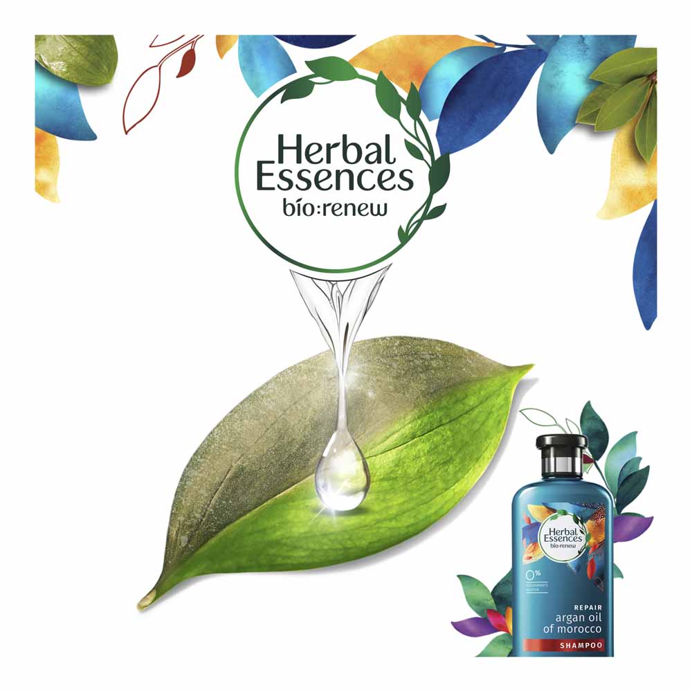 Herbal Essance Bio Renew Argan Oil Shampoo 100ml Image 2