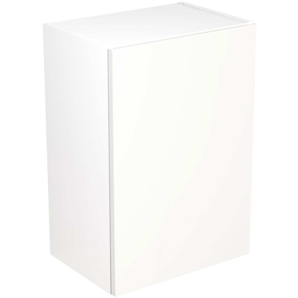 Kitchen Kit Slab Standard White Wall Kitchen Cabinet Flatpack 500mm Image 1