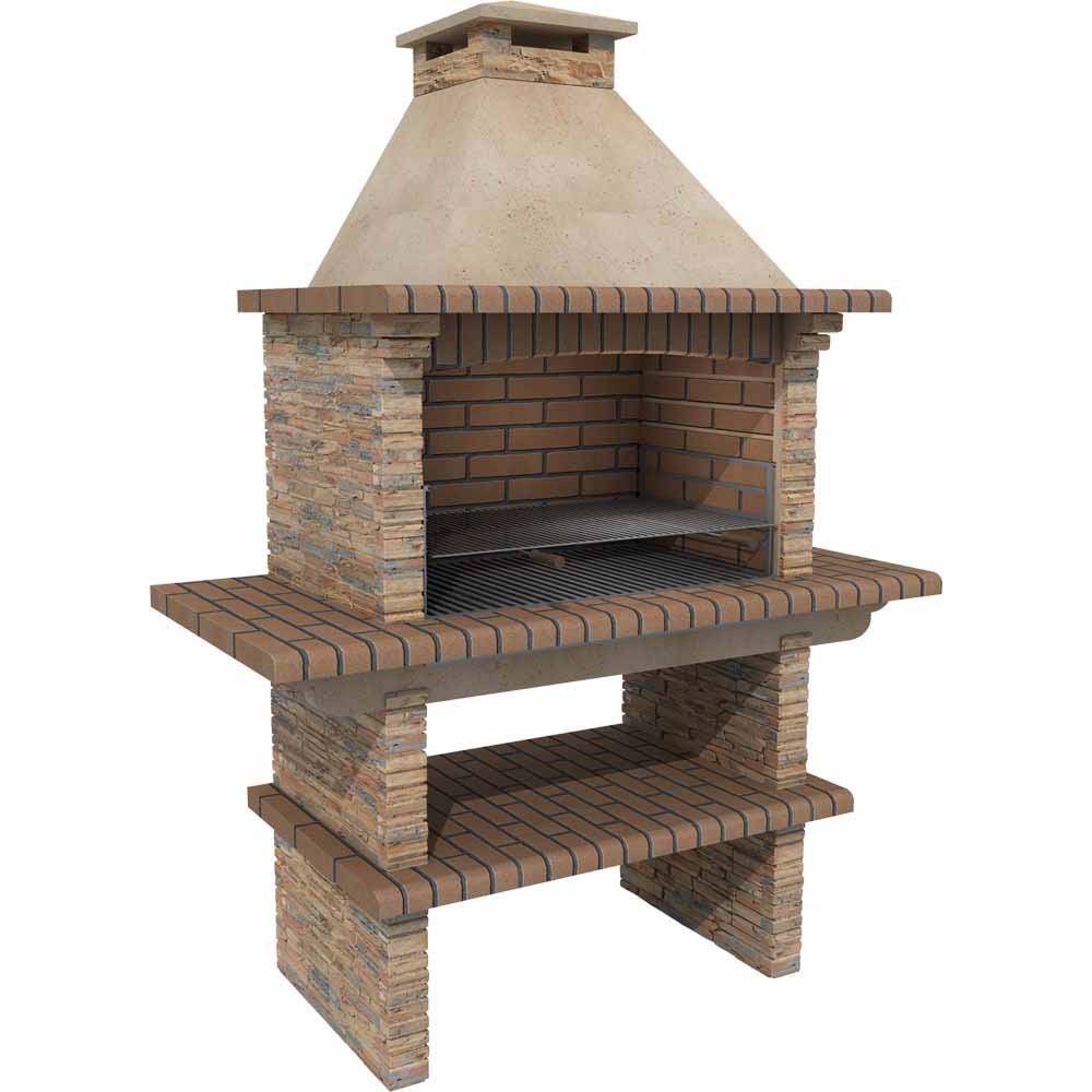 Callow 421L Mediterrani Stone Masonry BBQ Image