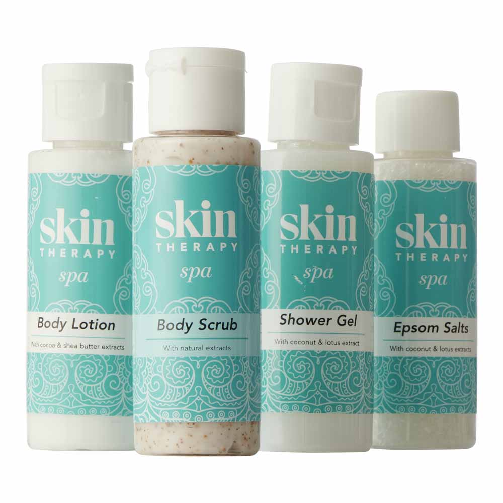 Skin Therapy Spa 4pc Body Care Travel Set Image 2