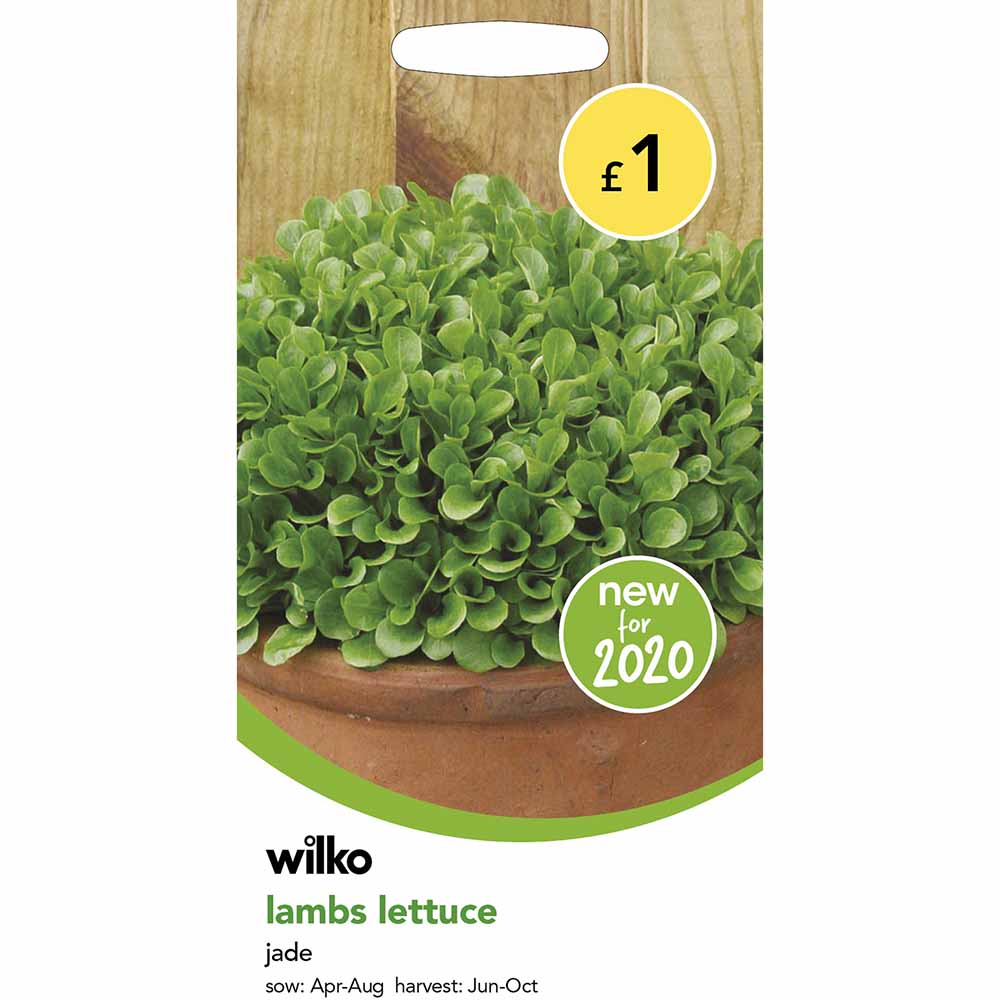 Wilko Lambs Lettuce Jade Seeds Image 1