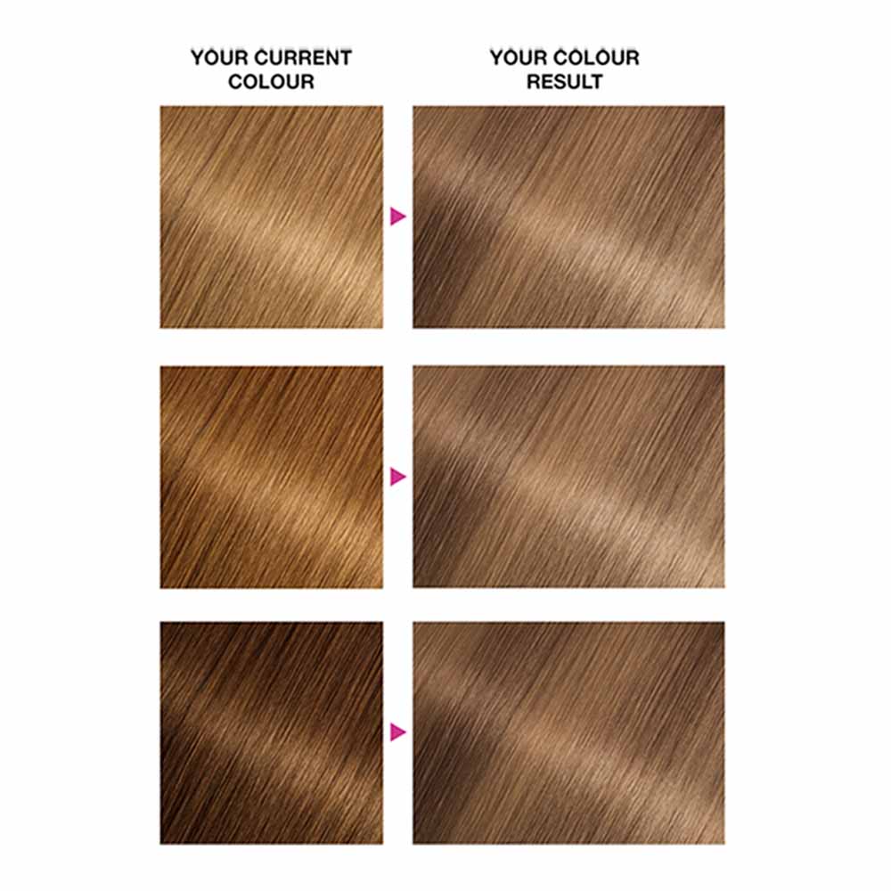 Garnier Nutrisse 8.13 Natural Medium Beige Blonde Permanent Hair Dye Image 2