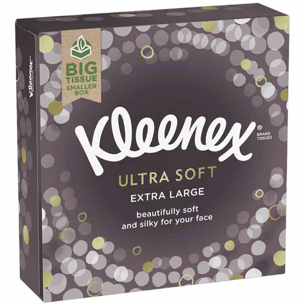 Kleenex 3 Ply Ultra Soft Tissue Box 40 Pack Image 3