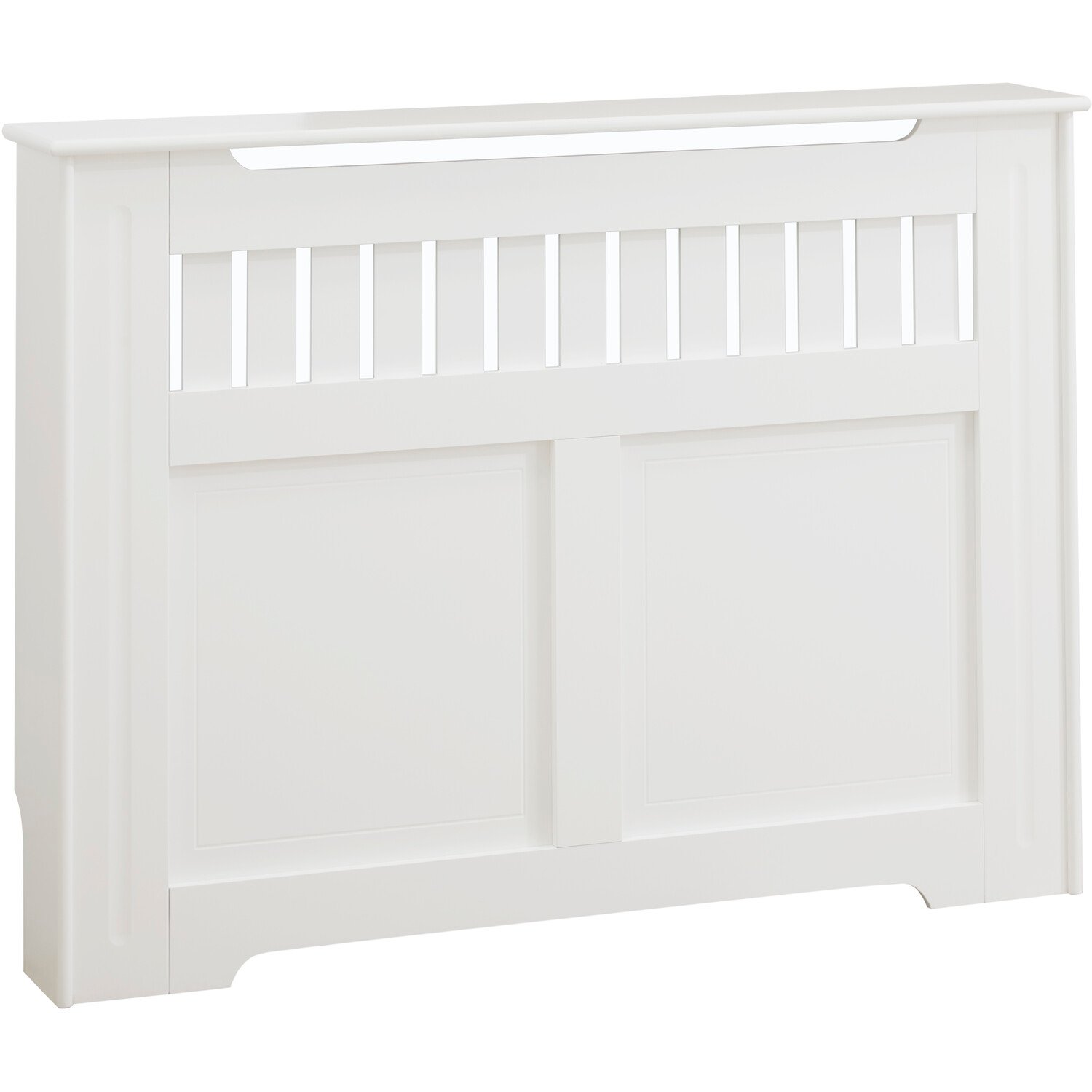 Shaker Style Radiator Cabinet White Medium Image 2