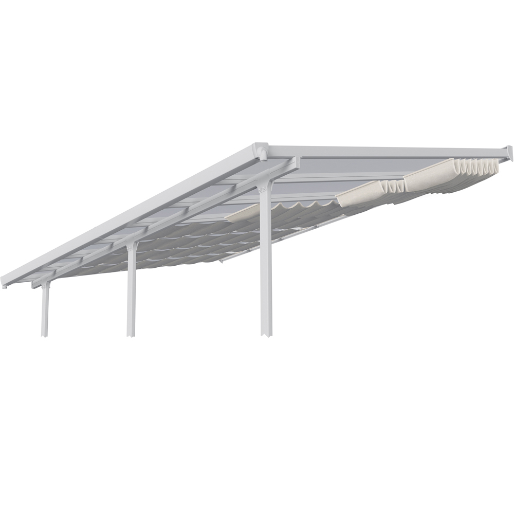 Palram Canopia White Roof Blinds 300 x 546cm Image 1