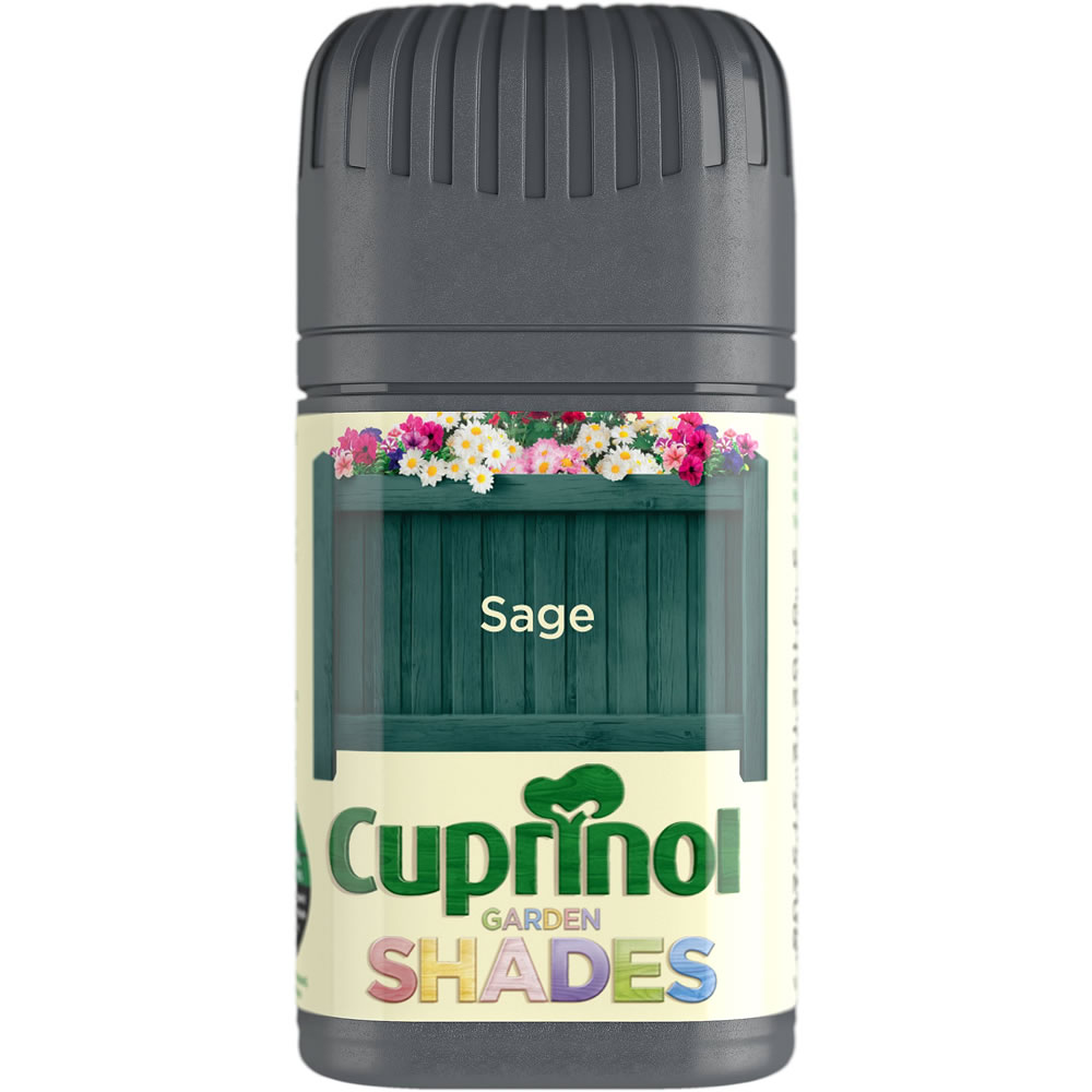 Cuprinol Garden Shades Tester Sage 50ml Image 1