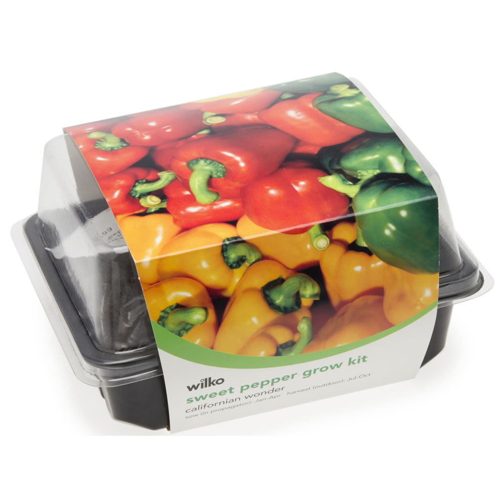 Wilko Sweet Peppers Grow Kit Image 1