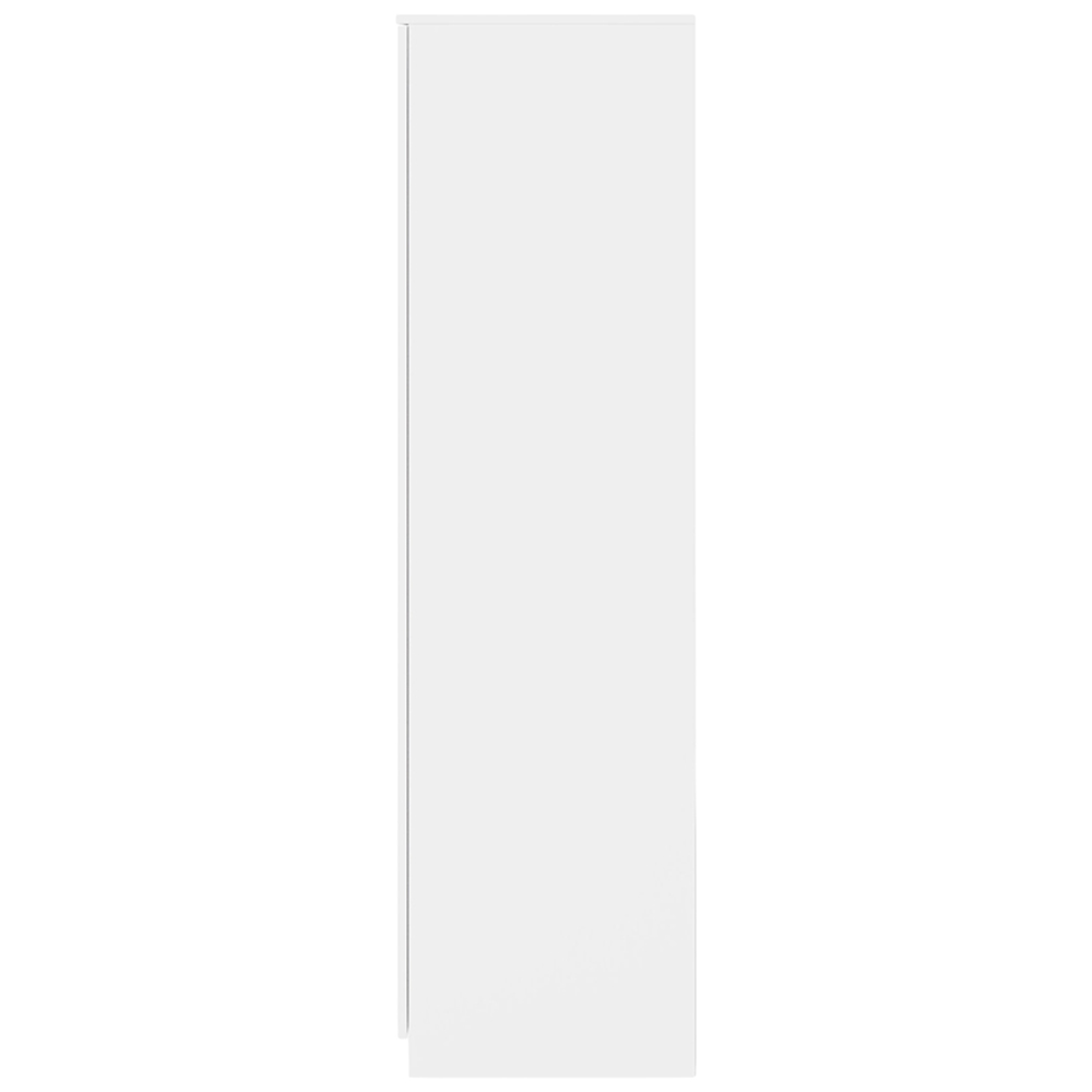 GFW Bailey 3 Door White Wardrobe Image 6