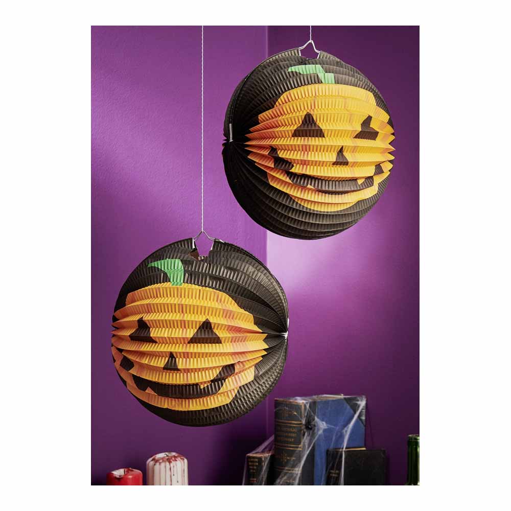 Wilko Halloween Pumpkin Lanterns 2 pack Wilko
