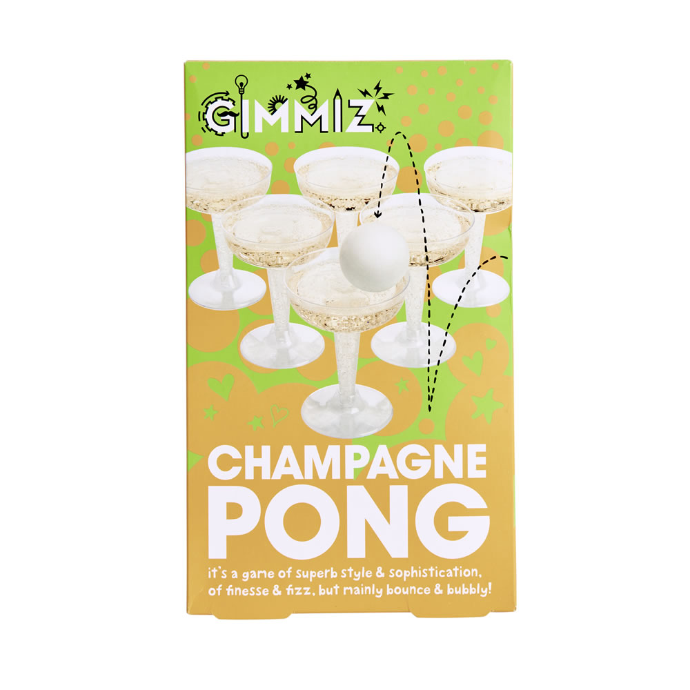 Gimmiz Champagne Pong Party Game Image 1