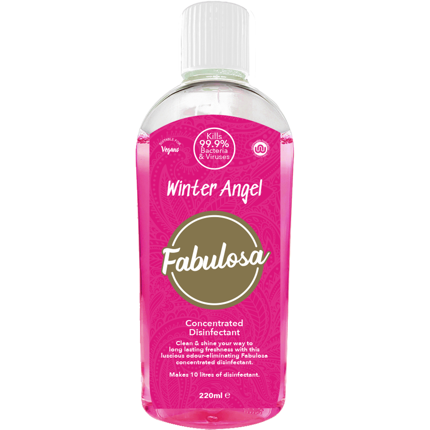 Fabulosa Winter Angel Concentrated Disinfectant 220ml Image