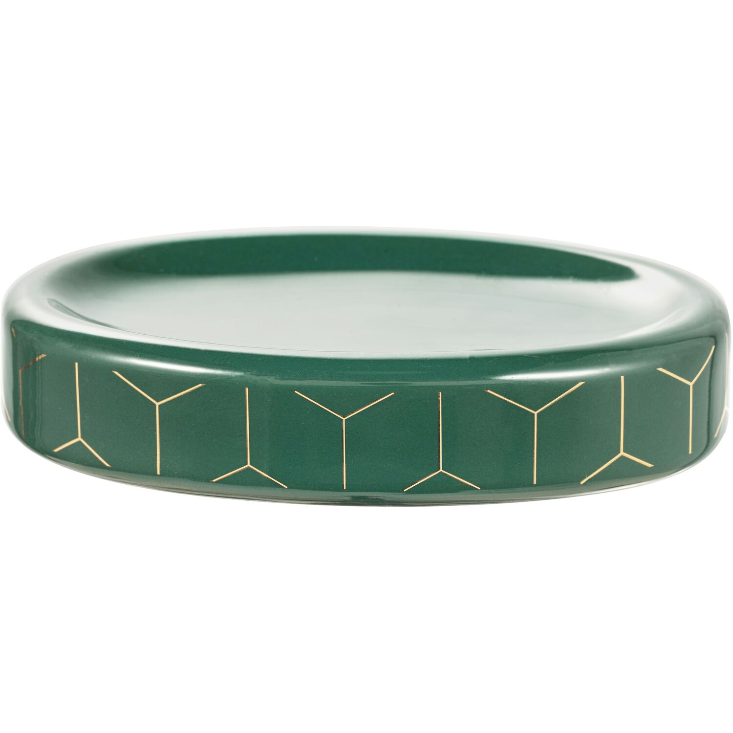 Ashley Soap Dish - Emerald Image 1