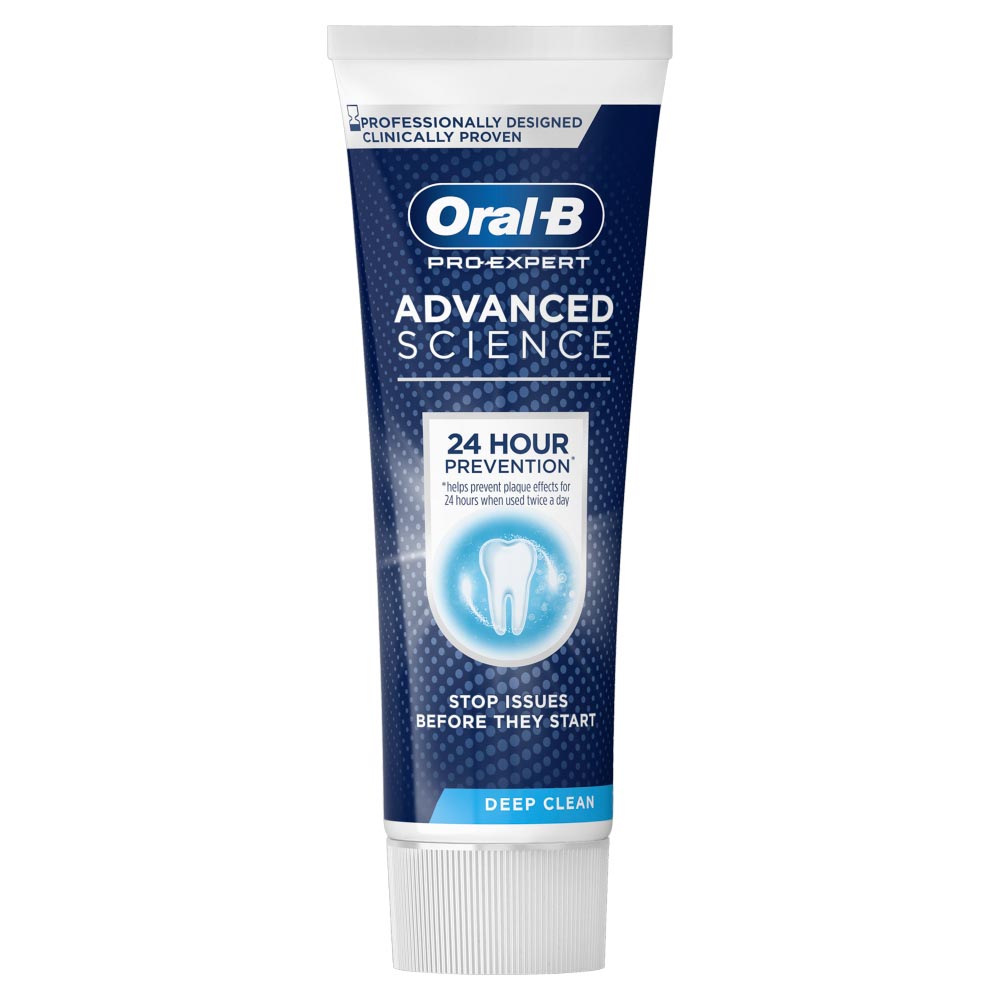 OralB ProExpert Advanced Science Deep Clean Toothpaste 75ml Wilko