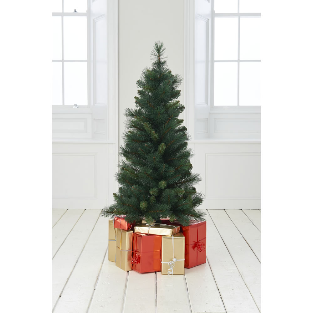 Wilko 4ft Mixed Needle Tips Alpine Artificial     Christmas Tree Image 4
