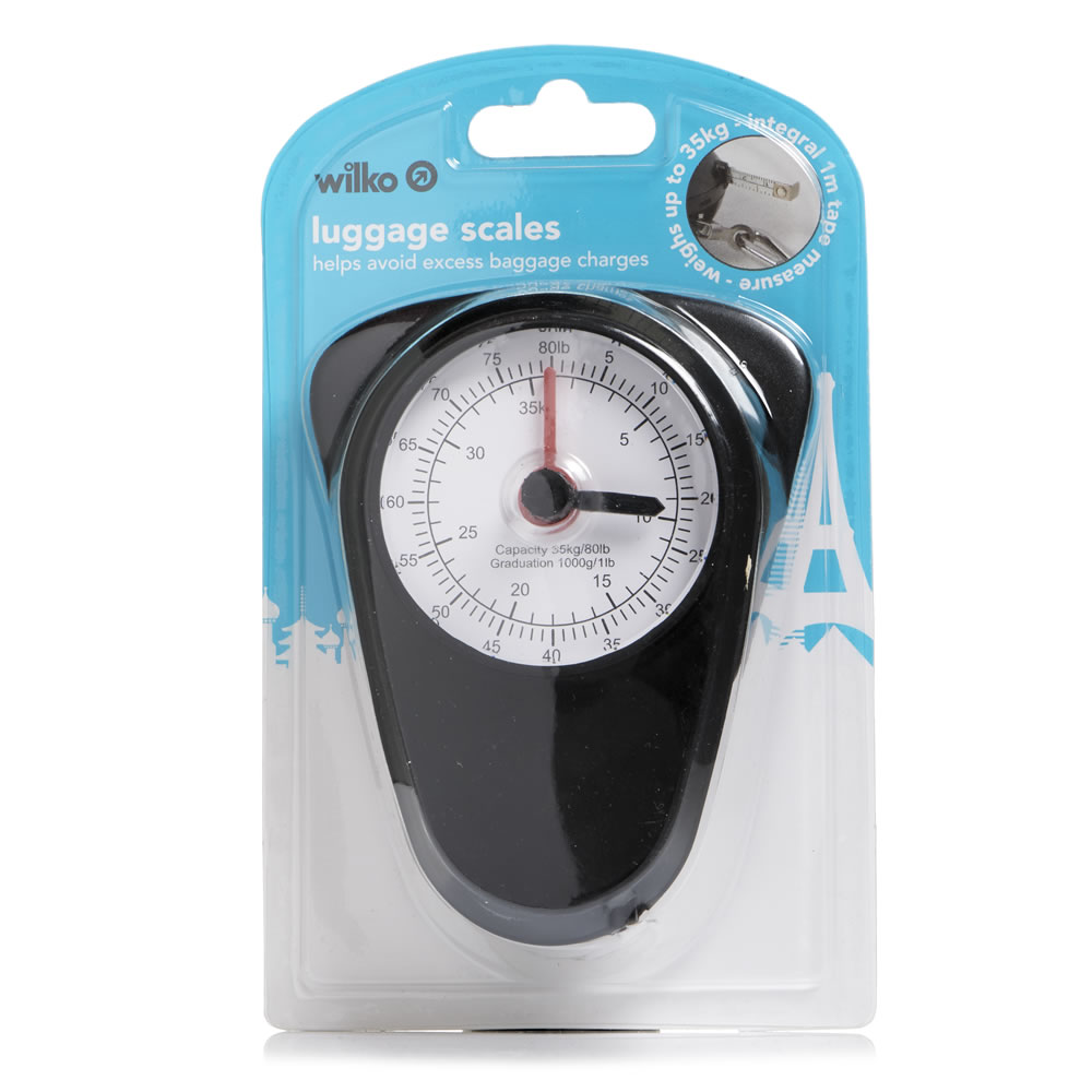 Wilko Luggage Scales Mechanical Wilko