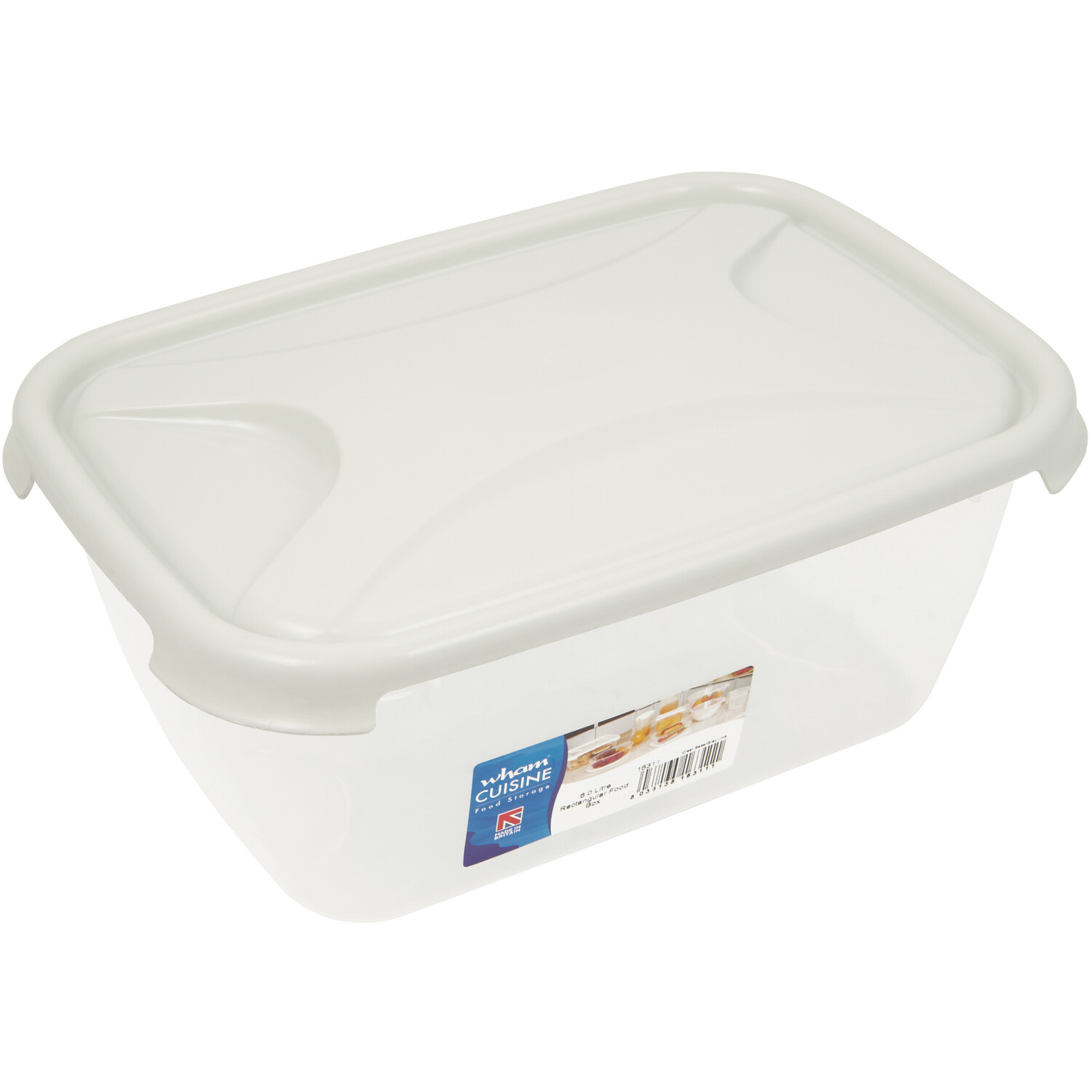 Studio Food Box with Flexible Lid - Clear / 2l Image 2