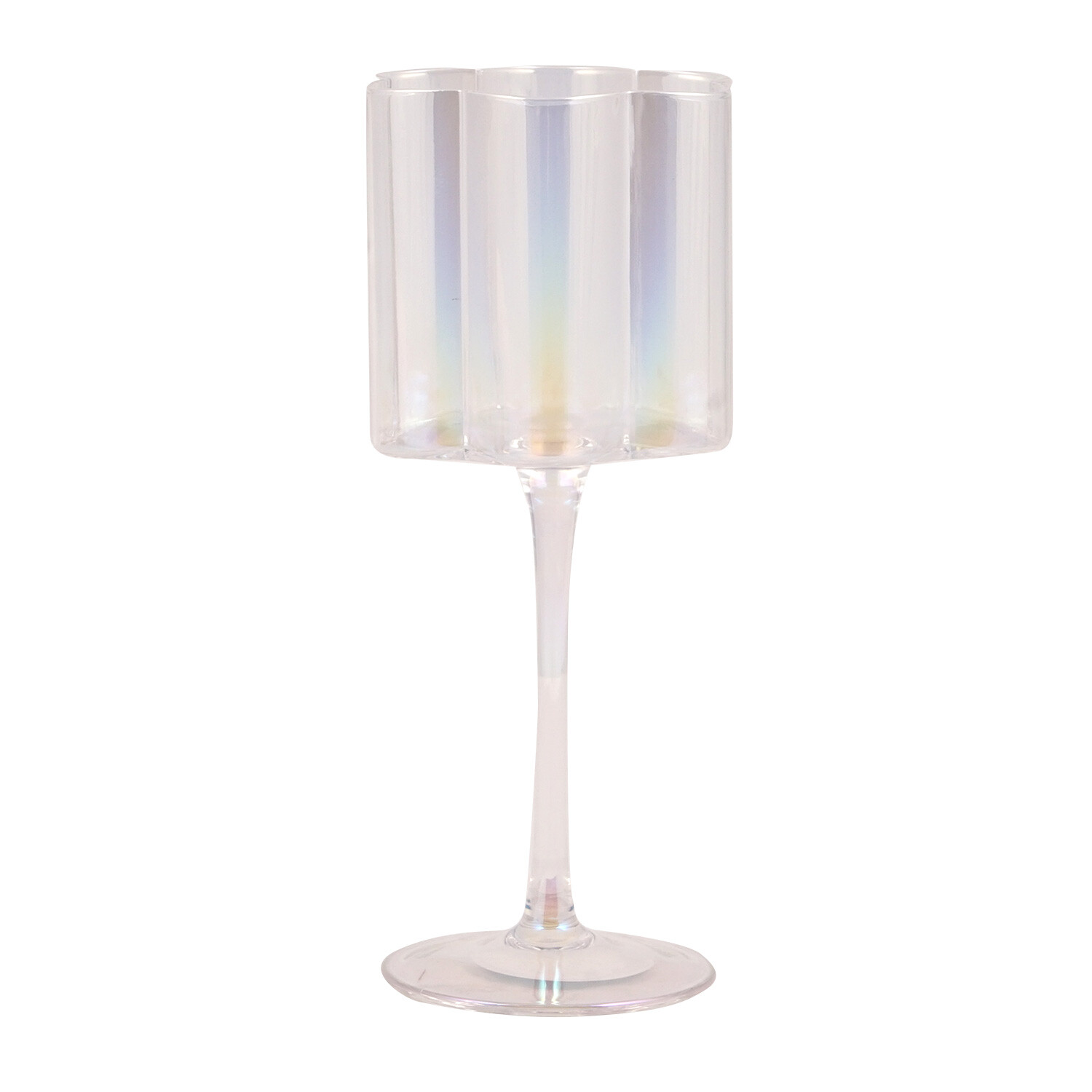 Fleur Lustre Wine Glass Image